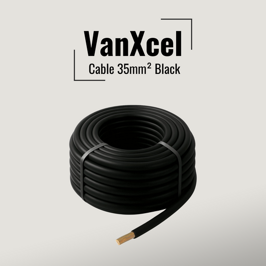 VanXcel-kabel 35 mm2 (zwart)